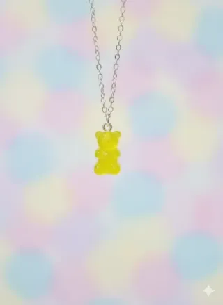 Conjunto 3 colares urso