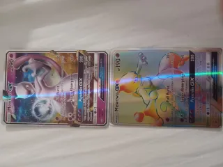Cartas Pokémon Mewtwo GX (2 unidades)