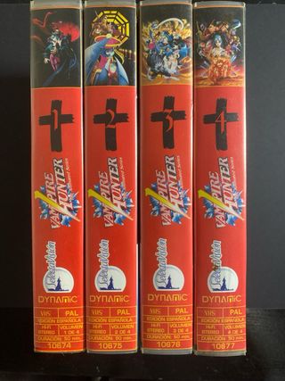 Vampire Hunter The Animated Series VHS