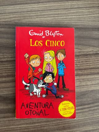 Libro Los Cinco. Ewid Blyton