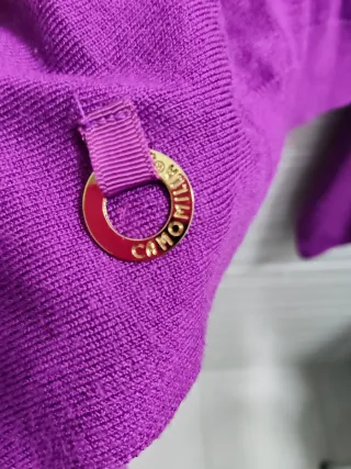 Cardigan donna viola taglia 42