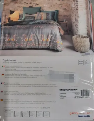 Copripiumino Matrimoniale Bassetti Granfoulard