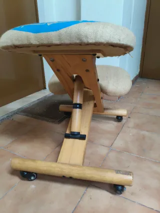 Silla ergonómica profesional madera