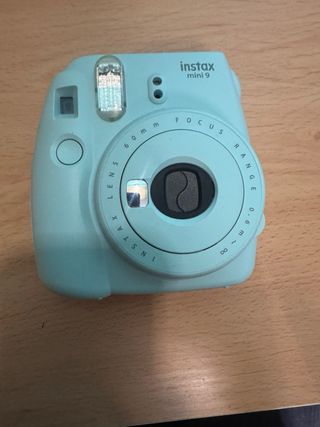 Cámara Fujifilm Instax Mini 9 Azul. Casi nueva