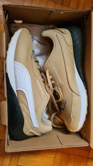 Zapatillas Puma Talla 44 Beige/Blanco