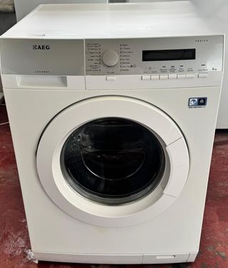 LAVADORA AEG DE 8 KILOS EN BLANCO
