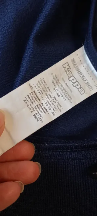 Giacca Kappa Banda Vintage Blu Navy