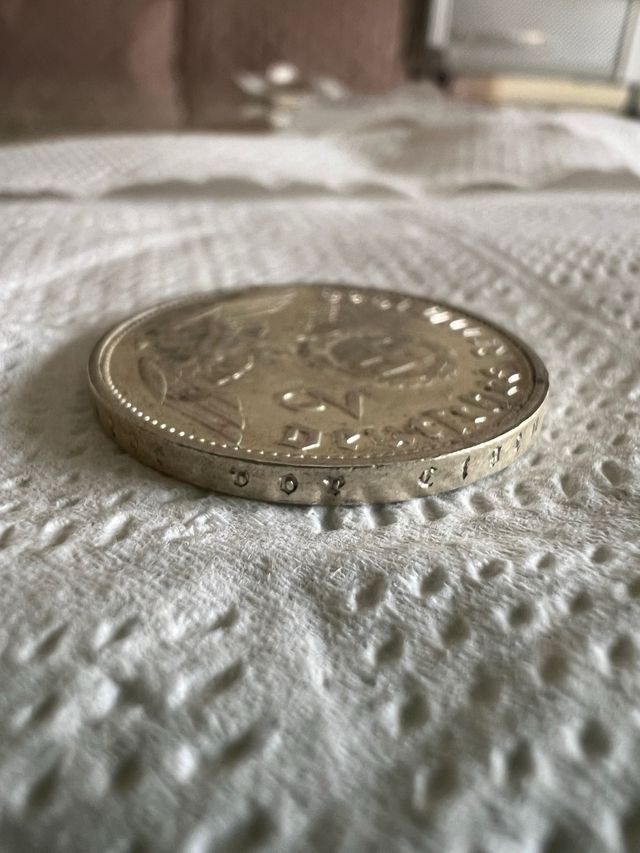 2 Monedas Alemanas Plata de la II Guerra Mundial