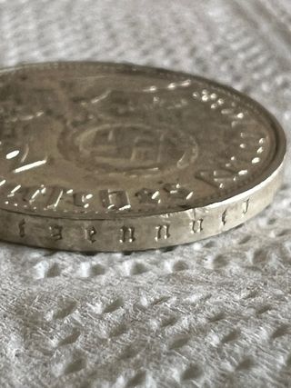 2 Monedas Alemanas Plata de la II Guerra Mundial