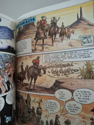 Burton and Cyb de Ortiz y Segura autores de Hombre