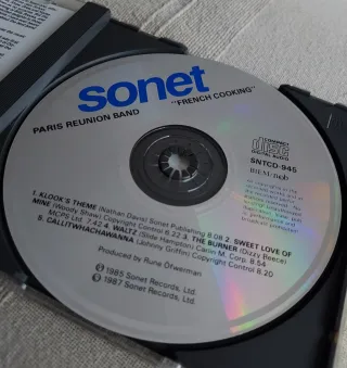 Paris Reunion Band - French Cooking CD Jazz