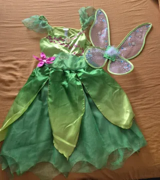 Disfraz Campanita Peter Pan Talla 8