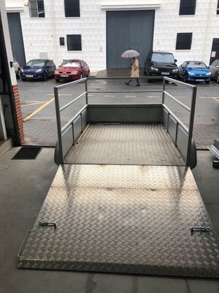 Remolque Plataforma interior