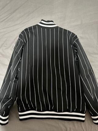 Chaqueta Tommy Jeans Rayas Negra Blanca Nueva