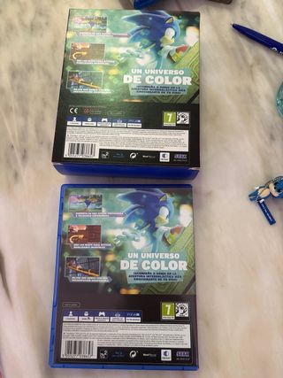 Sonic Colours Ultimate PS4 + Llavero Sonic Bebé