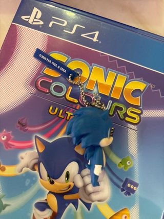 Sonic Colours Ultimate PS4 + Llavero Sonic Bebé