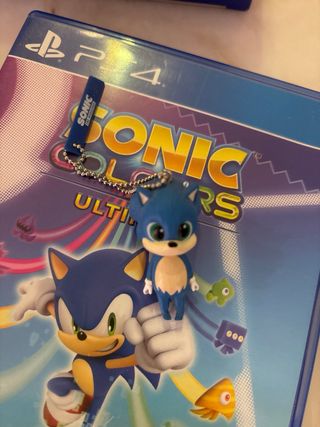 Sonic Colours Ultimate PS4 + Llavero Sonic Bebé