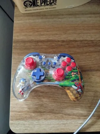 Mando Nintendo Switch Sonic transparente