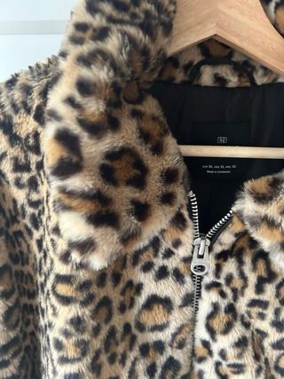 Chaqueta pelo leopardo