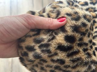 Chaqueta pelo leopardo