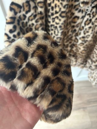 Chaqueta pelo leopardo