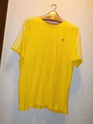Camiseta Adidas Clima365 Amarilla Talla L