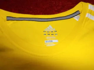 Camiseta Adidas Clima365 Amarilla Talla L