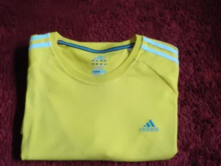 Camiseta Adidas Clima365 Amarilla Talla L