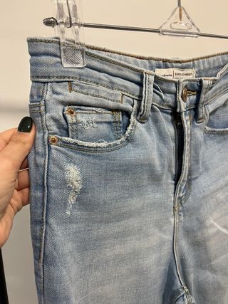 Calças ganga skinny Stradivarius