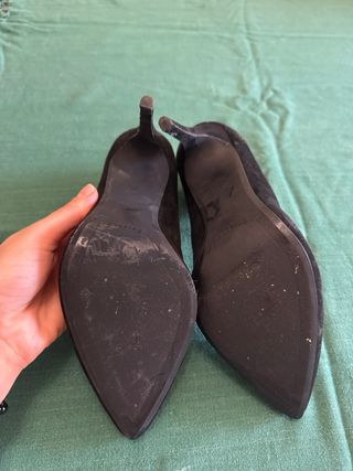 Zapatos de tacón negros