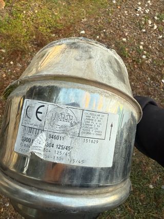 Tubo Chimenea Inox Doble Pared