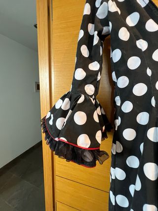 Vestido de flamenca lunares