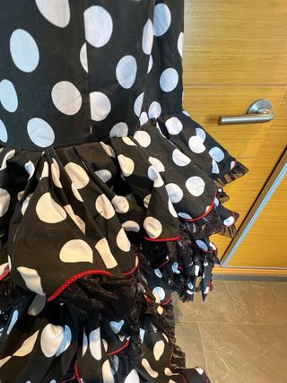 Vestido de flamenca lunares