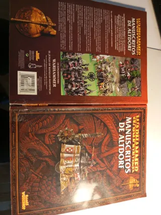 Warhammer Manuscritos de Altdorf codex suplemento