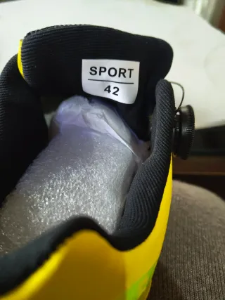 Zapatos Ciclismo Amarillo