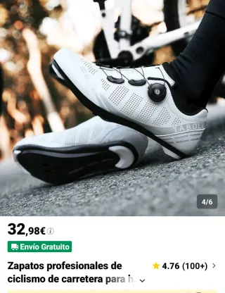 Zapatos Ciclismo Amarillo