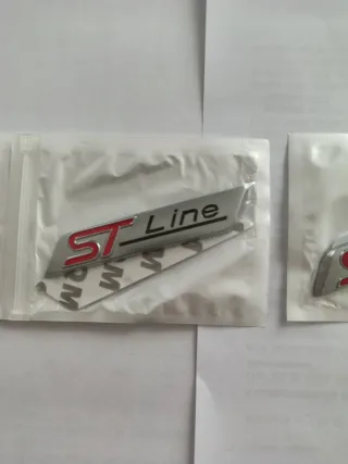 Targhette adesive ST Line per Ford