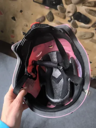 Casco escalada y alpinismo Grivel rosa