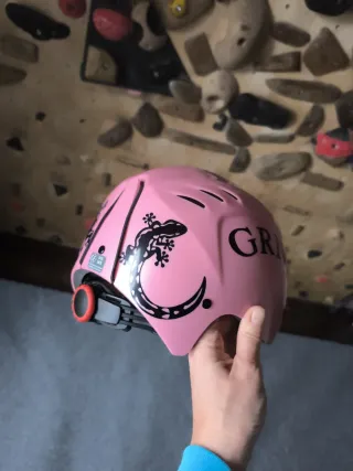 Casco escalada y alpinismo Grivel rosa