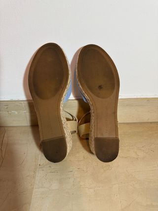 Sandalias cuña esparto Tommy Hilfiger T.37