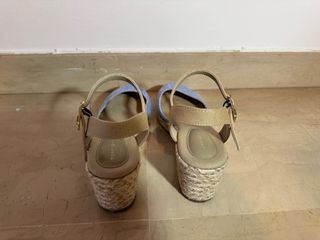 Sandalias cuña esparto Tommy Hilfiger T.37