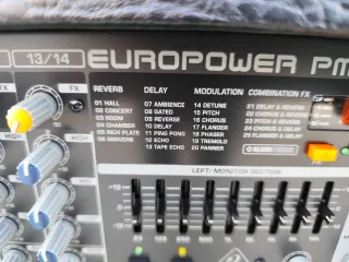 Mesa Mezcladora 12 Canales Autoamplificada 2000W