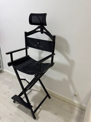 Silla de maquillaje BEAUTYLUSHH negra