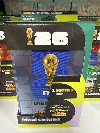 Lata FIFA Mundial 2026 Adrenalyn Panini