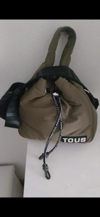 Bolso Tous verde y negro