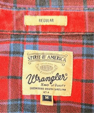 Camisa Wrangler a cuadros M