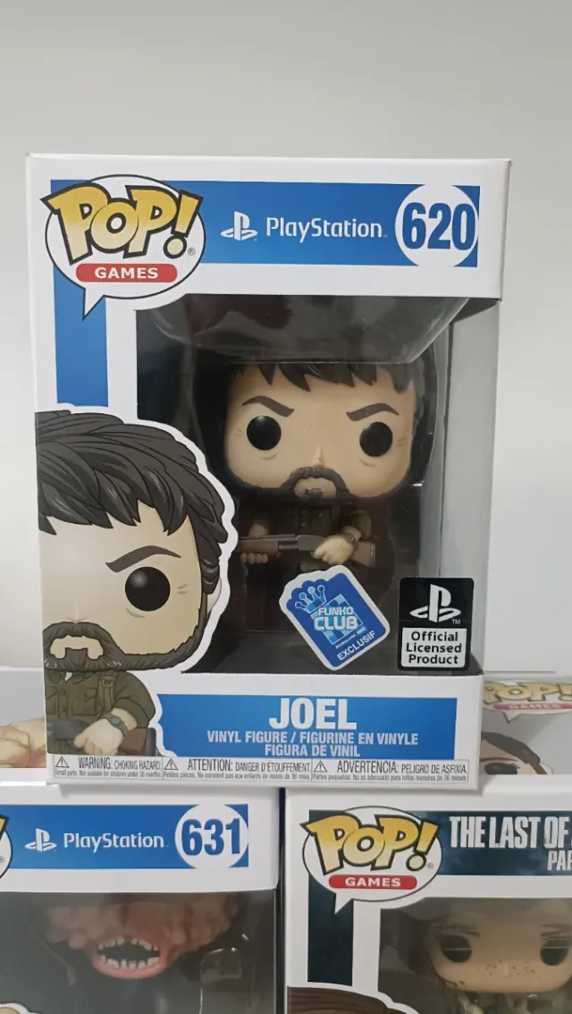 Funko Pop! The Last of Us Joel, Ellie, Clicker