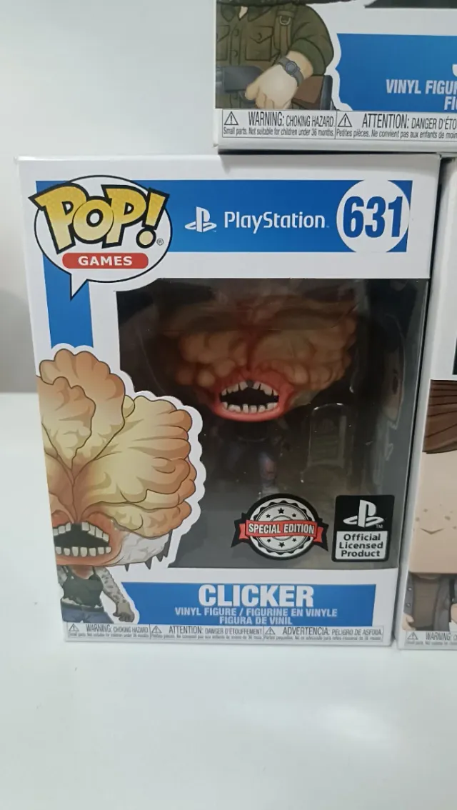 Funko Pop! The Last of Us Joel, Ellie, Clicker