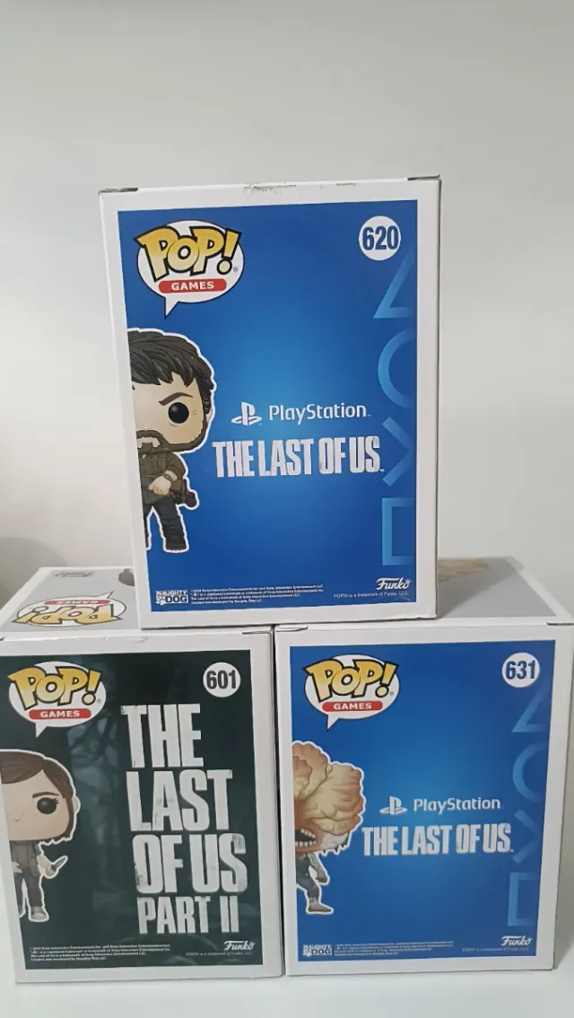 Funko Pop! The Last of Us Joel, Ellie, Clicker