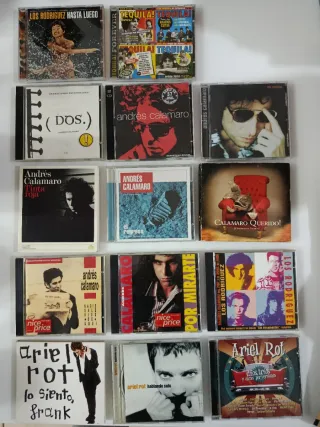 14 Andrés Calamaro y Los Rodríguez CD Cds Elige
